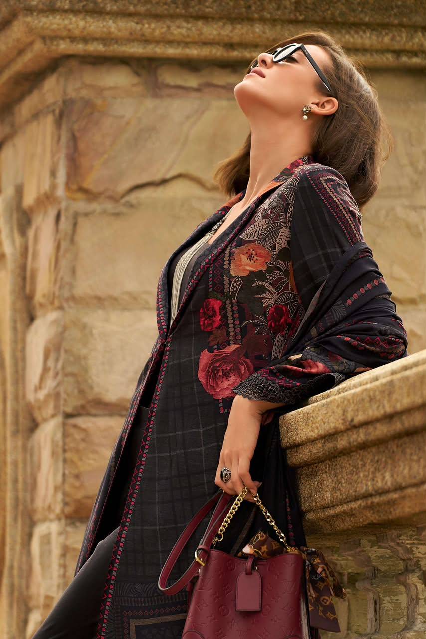 Blossom aura by Varsha 01 to 04 series Indian Traditional Wear Collection Viscose Pashmina dresses At Wholesale Price